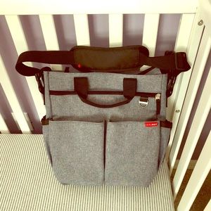 Skip Hop Duo Signature Grey Diaper Bag